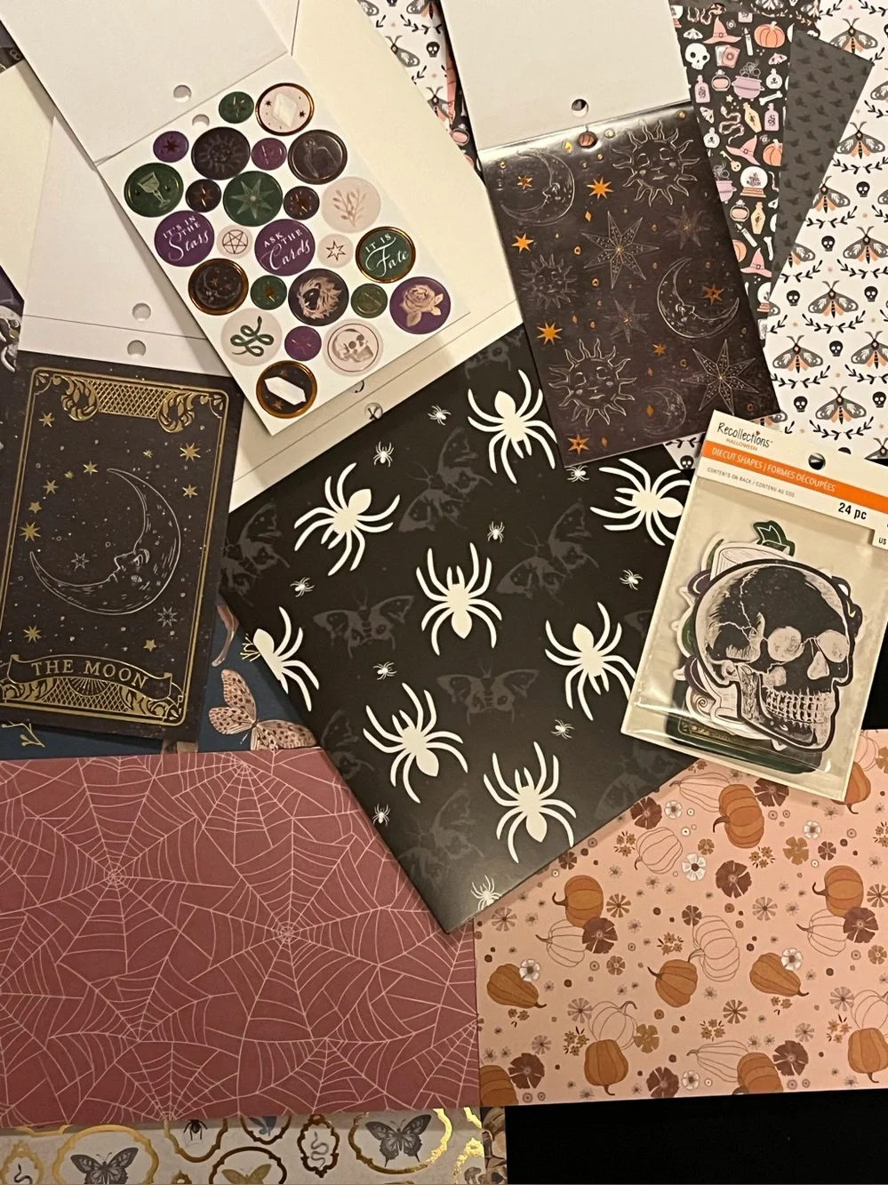 Halloween scrapbook lot